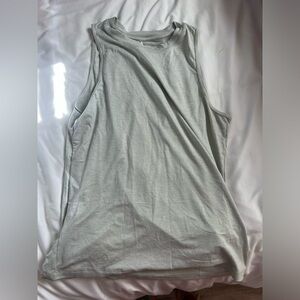 Fabletics open back grey tank top brand new